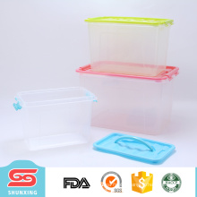 low price household PP plastic storage boxes with sliding lid for sale